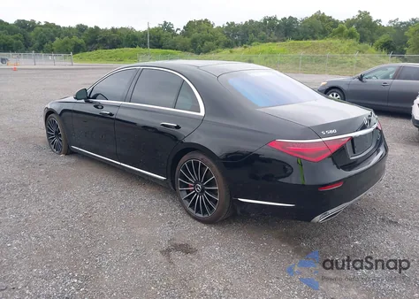 2024 Mercedes-Benz S 580 4Matic из США, поврежденный, VIN W1K6G7GB5RA292215